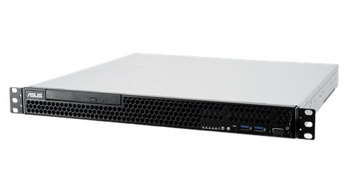 Серверная платформа ASUS RS100-E10-PI2, 1U, LGA1151, Intel C242, 4 x DDR4, 2 x 3.5" SATA, 4xGigabit Ethernet (1000 Мбит/с), DVD-RW, 250 Вт