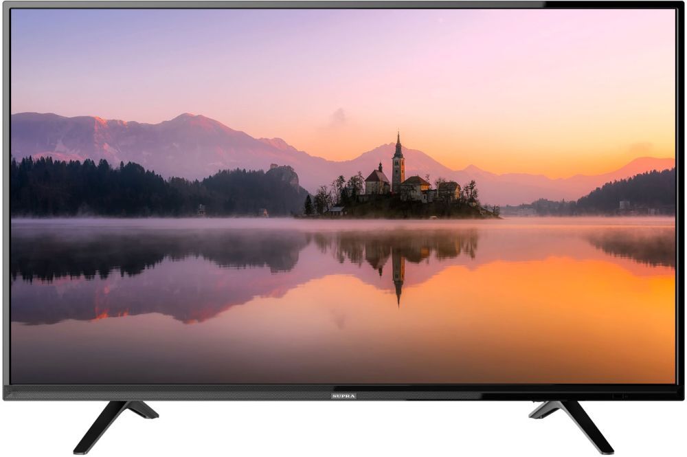 Телевизор ЖК 40'' SUPRA, LED, Full HD, 280 кд/м2, DVB-T2/S2, черный, STV-LC40LT0020F