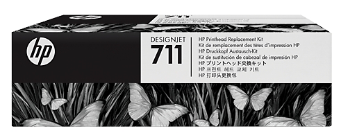 Комплект для замены печатающей, HP 711 для Designjet T120/T520 (C1Q10A)