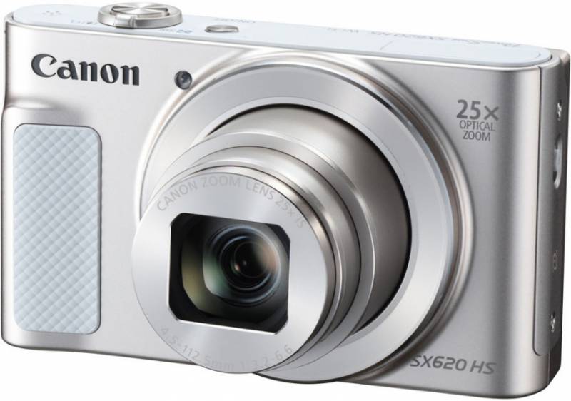 Фотоаппарат Canon PowerShot SX620 HS серебристый 20.2Mpix Zoom25x 3" 1080p SDXC/SD/SDHC CMOS 1x2.3 IS opt 5minF 2.5fr/s 30fr/s HDMI/WiFi/NB-13L