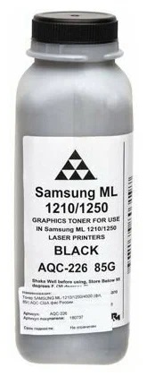 Тонер,Samsung ML-1210/1250/4500 (фл, 85г), AQC-США фас. Россия, AQC-226