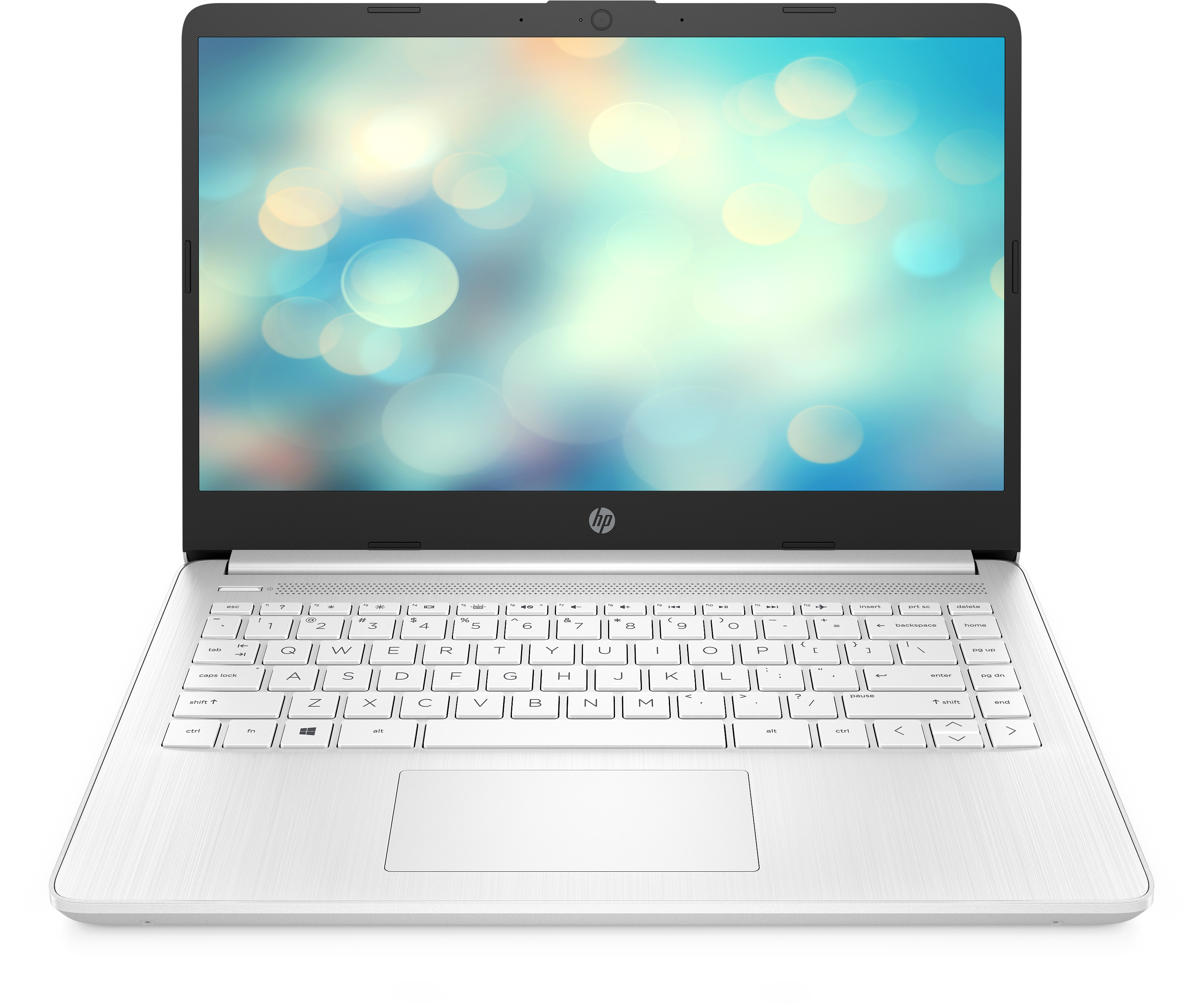 Ноутбук HP14 14s-dq2011ur 14" FHD, Intel Pentium 7505, 4Gb, 256Gb SSD, no ODD, FreeDOS, белый