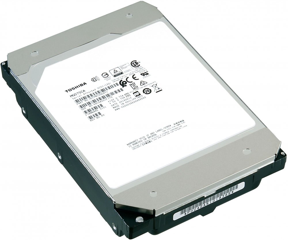 Жесткий диск HDD Toshiba SAS 12Tb 7200 256Mb, MG07SCA12TE
