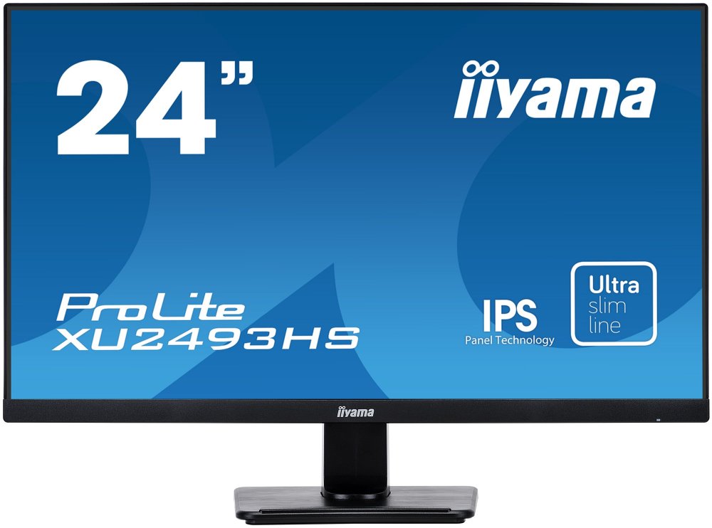 Монитор Iiyama 23.8" ProLite XU2493HS-B1 черный IPS LED 4ms 16:9 HDMI M/M матовая 5000000:1 250cd 178гр/178гр 1920x1080 D-Sub DisplayPort FHD USB 3.6к