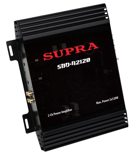 Усилитель автомобильный Supra SBD-A2120 2 x 120Вт