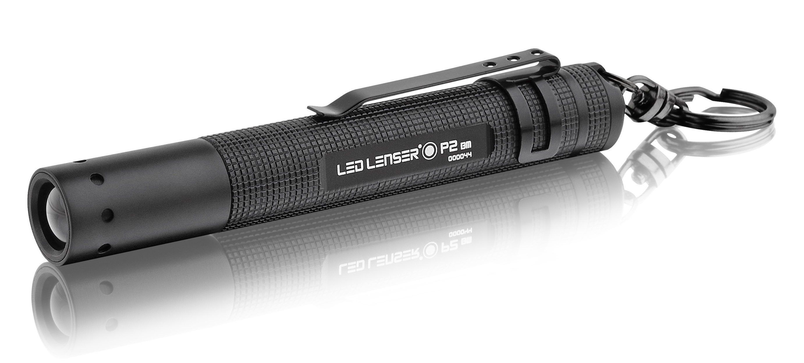 Фонарь ручной Led Lenser P2-BM черный лам.:светодиод. 16lx AAAx1 (8402)