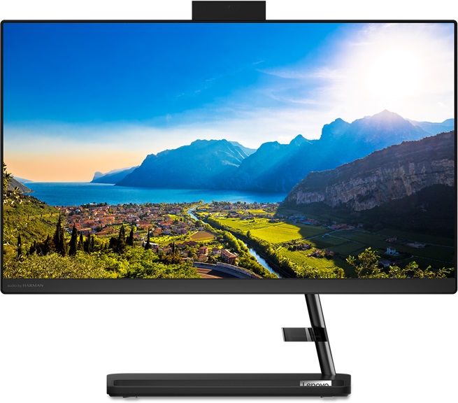Моноблок Lenovo IdeaCentre 3 22ITL6 All-In-One  21,5" Pentium Gold 7505, 4GB DDR4 3200 SODIMM, 256GB SSD M.2, Intel UHD, WiFi, BT, USB KB&Mouse, NoOS,