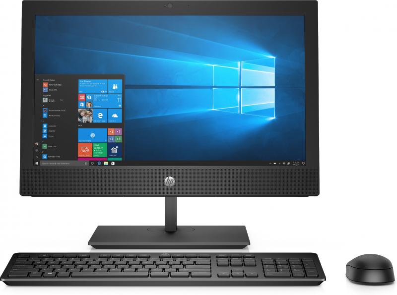 Моноблок HP ProOne 400 G5 All-in-One 20" NT(1600x900) Core i5-9500T,4GB,500GB,DVD-WR,Slim kbd/mouse,Fixed Stand,Intel 9560 AC 2x2 BT,Webcam,HDMI Port,