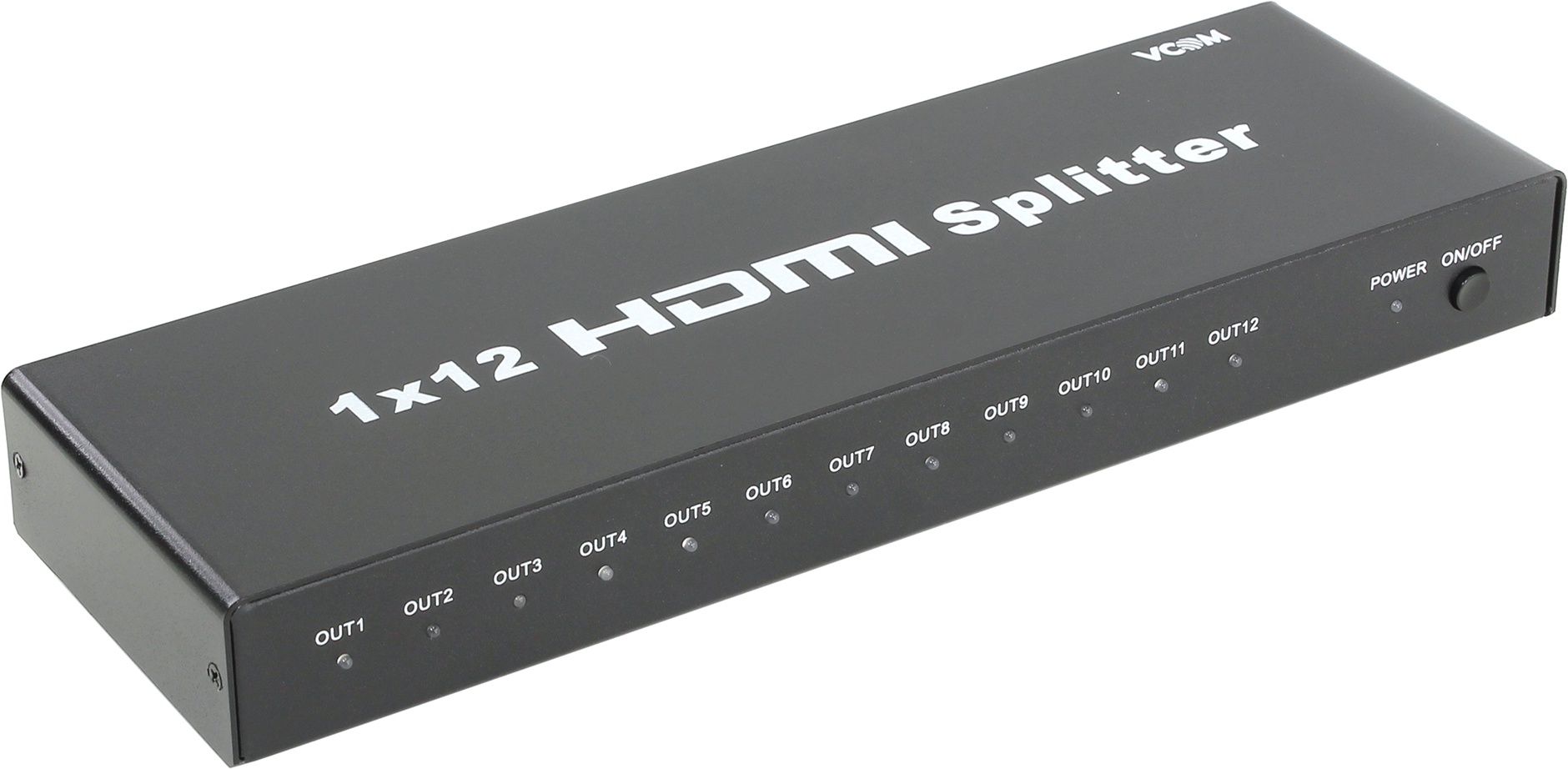 Разветвитель VCOM HDMI Spliitter 1=>12 3D Full-HD 1.4v, каскадируемый <DD4112>