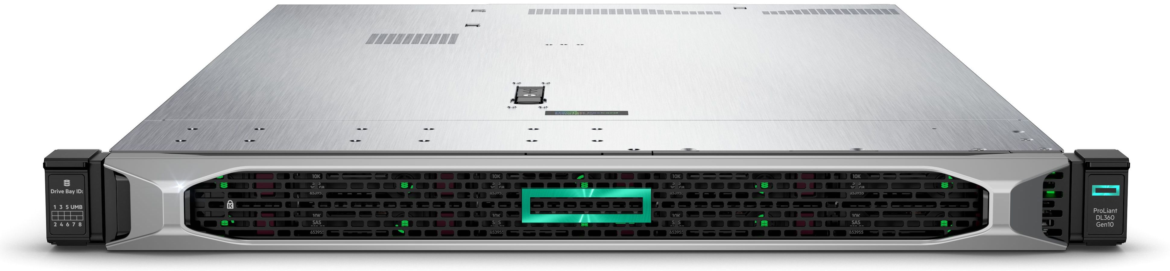 Сервер Proliant DL360 Gen10 Silver 4110 Rack(1U)/Xeon8C 2.1GHz(11Mb)/1x16GbR2D_2666/P408i-aFBWC(2Gb/RAID 0/1/10/5/50/6/60)/2x300GB_15K(8/10+1up)SFF