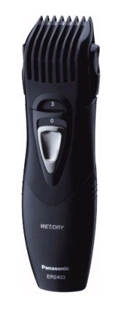Машинка для стрижки Panasonic ER2403K520 (для бороды и усов, 1 насадка, 40 минут)