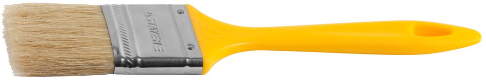 Кисть плоская STAYER "UNIVERSAL-MASTER", светлая натуральная щетина, пластмассовая ручка, 50мм
