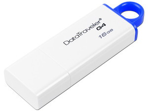 Флеш-диск,16 GB,USB 3.0 DataTraveler Generation 4 Kingston, DTIG4/16GB
