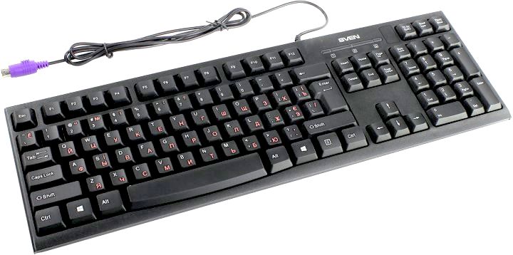 Клавиатура SVEN KB-S300, PS/2 (104кл.), SV-017194