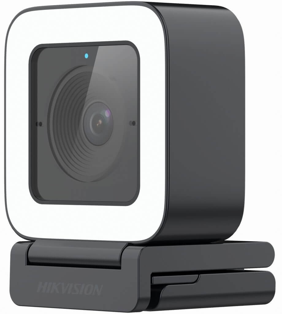 Веб-камера Hikvision DS-UL8, матрица 8 МП, разрешение видео 3840х2160, подключение USB 2.0, встроенный микрофон, совместима с Windows, MacOS, Linux