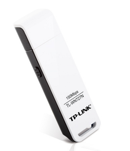 Адаптер TP-LINK TL-WN727N (Wi-Fi 150Mbps Wireless N USB Adapter, Ralink, 1T1R, 2.4GHz, 802.11n/g/b, Supports Sony PSP)