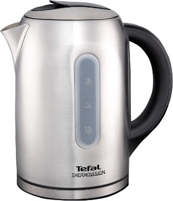 Чайник TEFAL KI410B30 Thermovision Inox (2400 Вт, объем 1,5л)