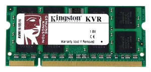 Память SO-DIMM ,1 GB,DDR2,PС6400/800, Kingston (KVR800D2S6/1G)