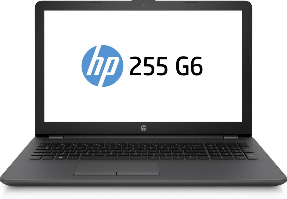 Ноутбук HP 255 15.6" 1366x768, AMD E2-9000E 1.5GHz, 4Gb, 500Gb, DVD-RW, WiFi, BT, Cam, DOS, темно-серый