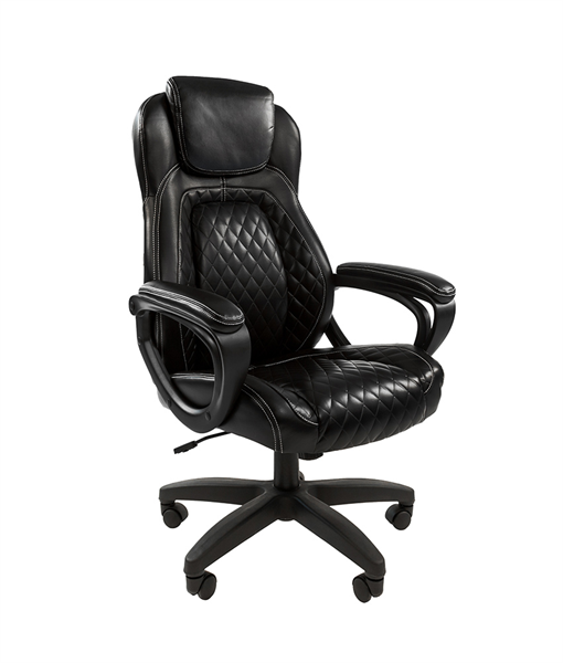Офисное кресло Chairman   432       Россия экопремиум черная