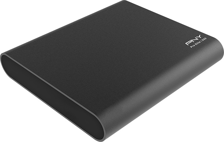 Твердотельный накопитель PNY 250GB Portable SSD Pro Elite USB 3.1 Gen 2 R/W 880/900MB/s, PSD0CS2060-250-RB