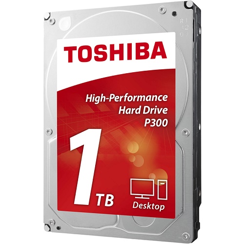 Жесткий диск,1 TB,7200,Toshiba,SATA-III,64MB Cache P300, HDWD110UZSVA