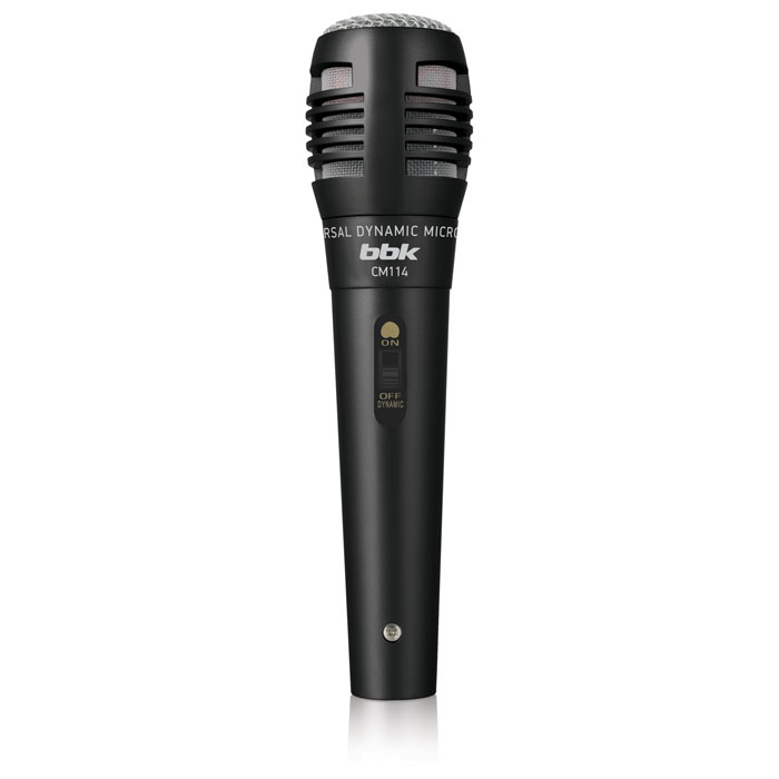 Микрофон BBK CM114 черный 2.5м