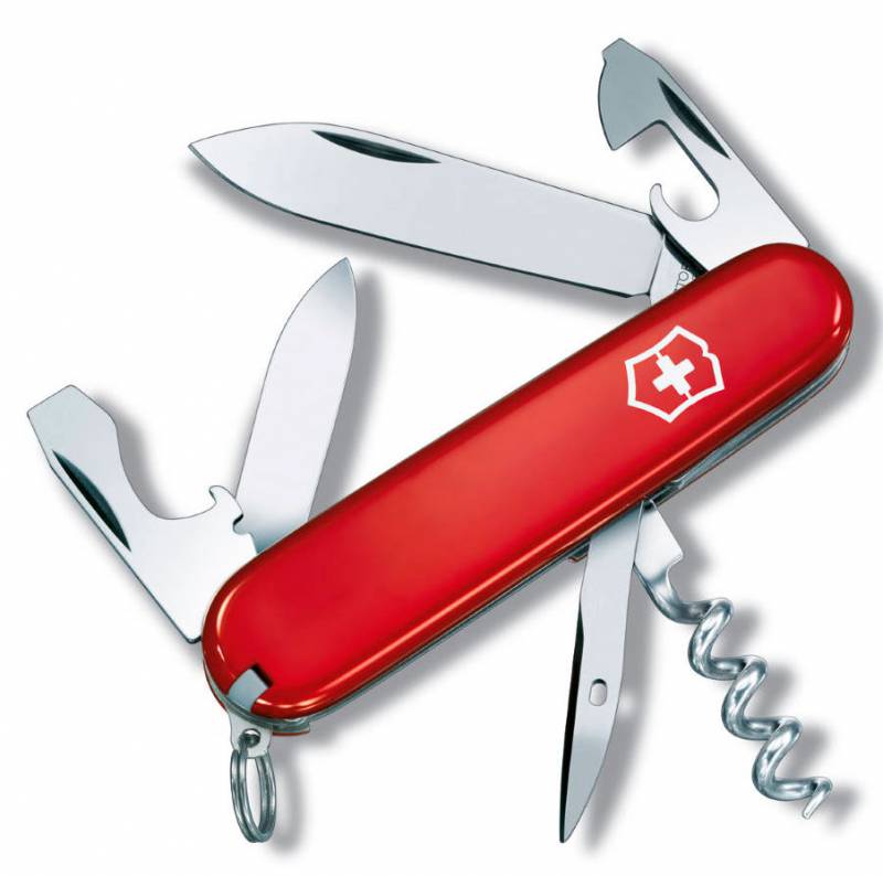 Нож перочинный Victorinox Tourist 0.3603 84мм 12 функций красный  