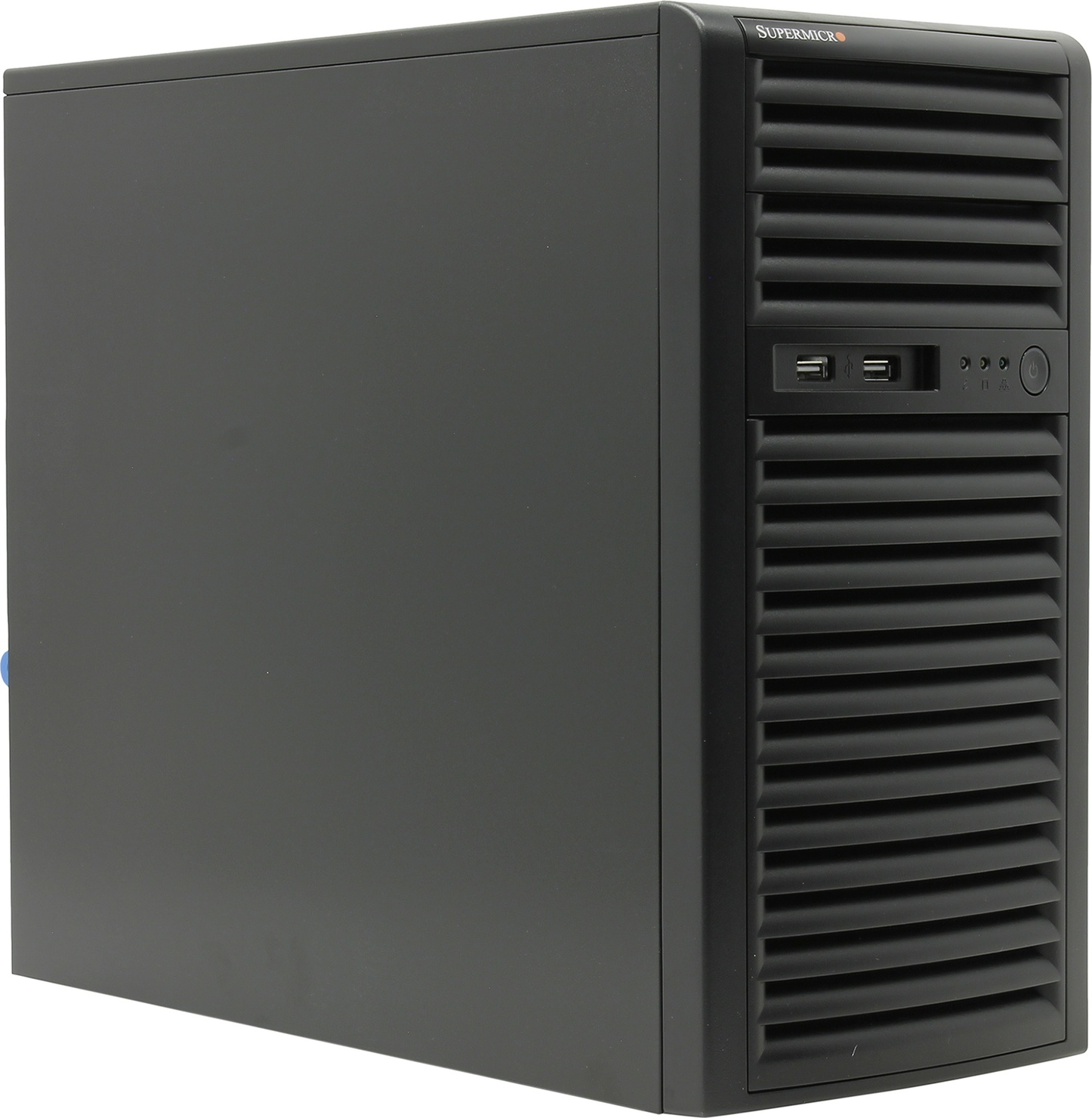Серверная платформа SuperMicro SYS-5039C-I, Tower, LGA1151, Intel C242, 4 x DDR4, 4 x 3.5" SATA, 2xGigabit Ethernet (1000 Мбит/с), 400 Вт