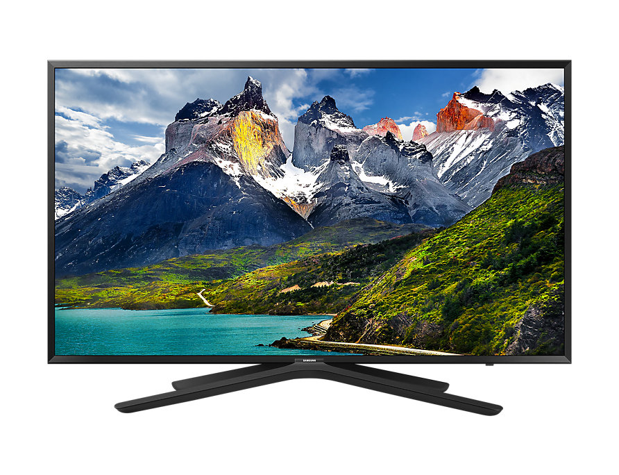 Телевизор ЖК 43'' Samsung/ 43", Full HD, PQI 500, Smart TV, DVB-T2/C, black, UE43N5500AUX
