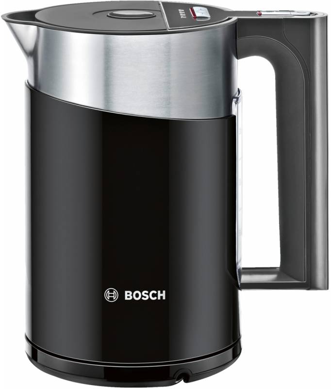 Чайник электрический Bosch TWK861P3RU 1.5л. 2400Вт черный (корпус: пластик)