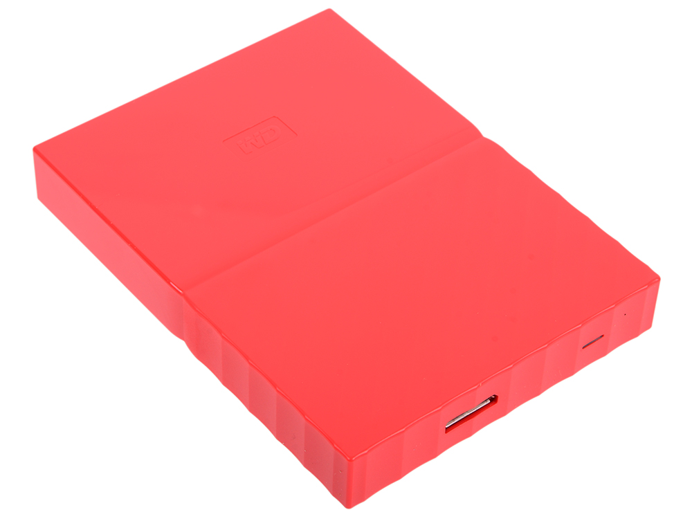 Жесткий диск WD Original USB 3.0 1Tb WDBBEX0010BRD-EEUE My Passport 2.5" красный