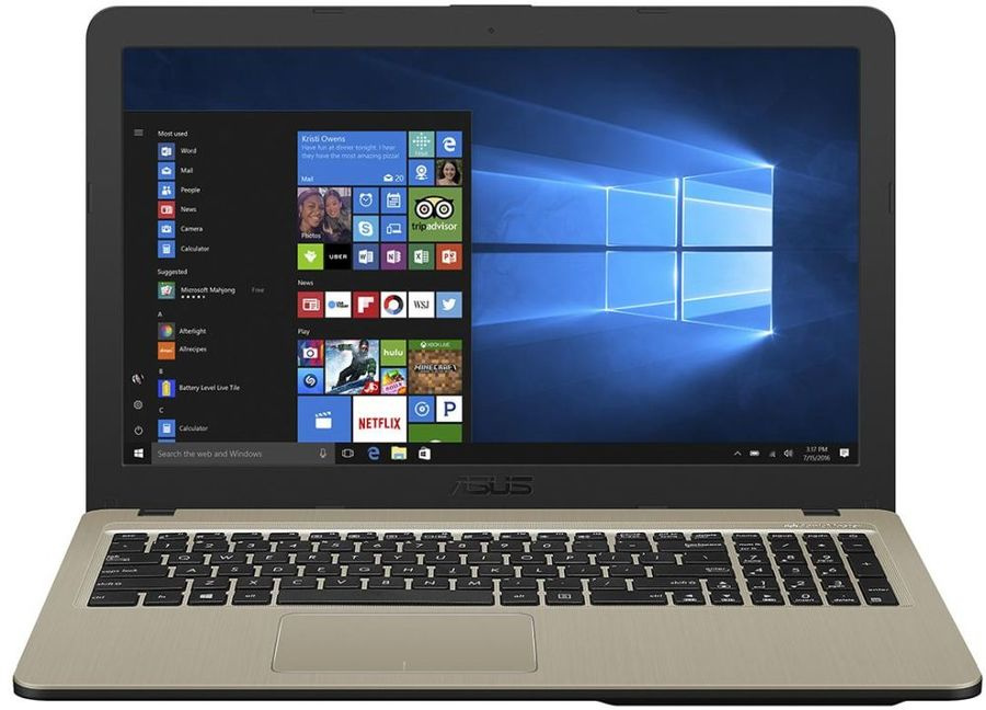 Ноутбук ASUS X540MA-GQ064T 15.6" HD, Intel Celeron N4000, 4Gb, 500Gb, no ODD, Win10