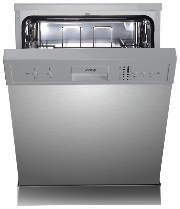 Посудомоечная машина Korting KDF 60240 S, 60 см, А++/A/A, электронное управление, 6 программ: нормальная, ЭКО, стекло, интенсив, 90 мин, быстрая; 14 к