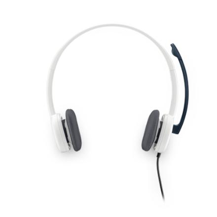 Наушники с микрофоном Headset Logitech H150 Stereo Coconut, 981-000350