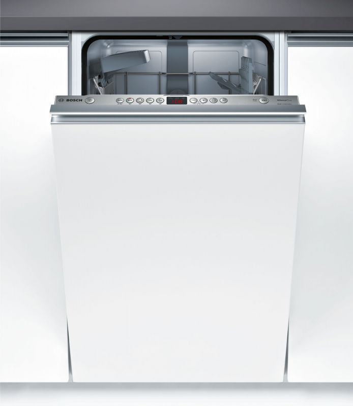 Встраиваемая посудомоечная машина BOSCH, 45x57x82см, 9 комплектов посуды, класс энергопотребления A, таймер от 1 до 24 часов, 1/2 загрузка, 5 программ