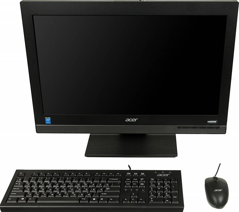 Моноблок Acer Veriton Z4810G (23" FHD Pentium G3220T/4Gb/500Gb/IntHDG/DVDRW/MCR/DOS/GETH 1920*1080/Web/клавиатура/мышь), DQ.VKQER.002