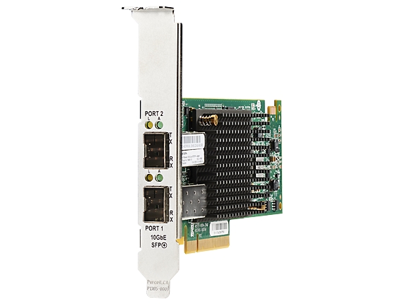 HPE Ethernet Adapter, 557SFP+, 2x10Gb, PCIe(3.0), Emulex, for Gen9 servers