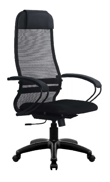 Кресло SU-1-BP, комплект 11, ткань-сетка черная