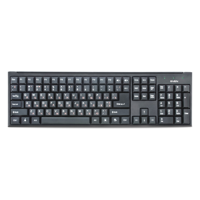 Набор клавиатура+мышь SVEN Standard 310 Combo USB чёрный, SV-03100310UB
