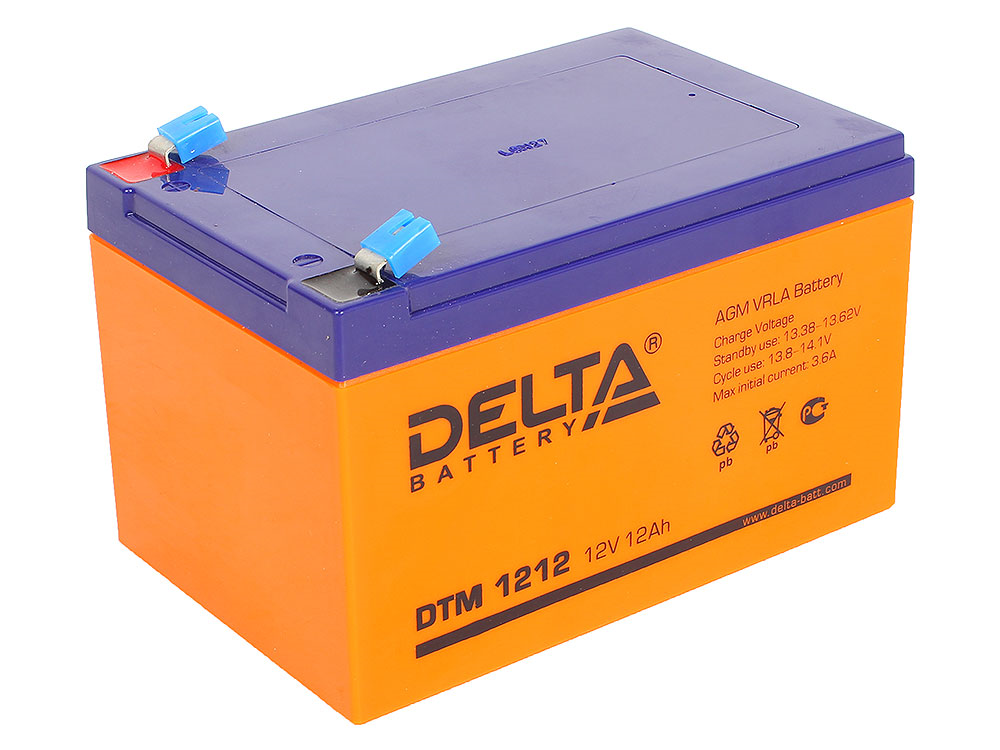 Аккумуляторная батарея Delta DTM 1212 