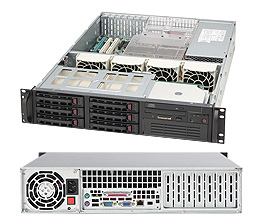 Корпус SuperMicro, 2U, E-ATX, 6x3.5'' hot-swap SAS/SATA with SES2, 1xHH/FL, 426x89x650mm, 650W, CSE-823TQ-653LPB