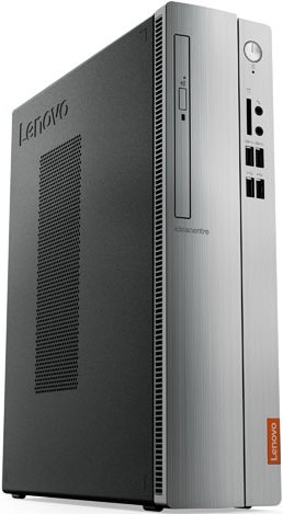 Персональный компьютер Lenovo Ideacentre 310S-08IGM MT Intel Pentium J5005(1.5Ghz)/4096Mb/1000Gb/DVDrw/Int:Intel UHD Graphics 605/war 1y/4.3kg/silver/