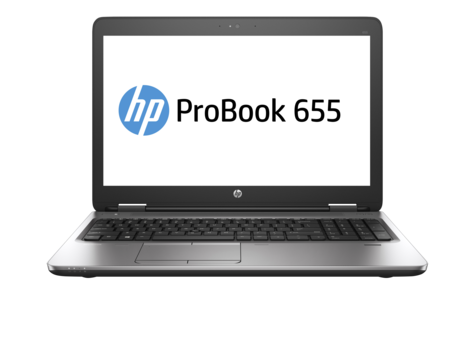 Ноутбук HP ProBook 655 G2 15.6"(1366x768 (матовый))/AMD A10 8700B(1.8Ghz)/4096Mb/128SSDGb/DVDrw/Int:AMD Radeon R6/Cam/BT/WiFi/55WHr/war 1y/2.32kg/silv