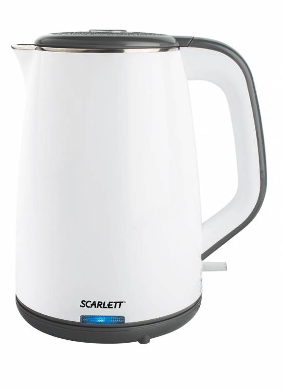 Чайник электрический Scarlett SC-EK21S11 1.7л. 2200Вт белый (корпус: пластик)