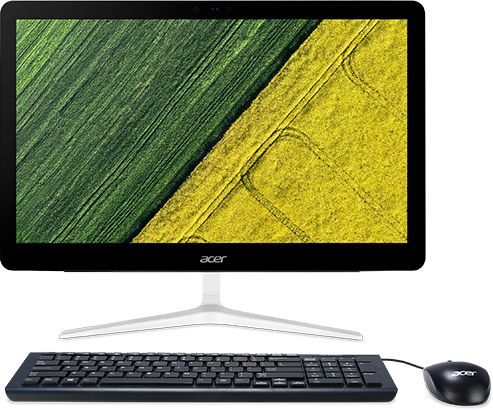 Моноблок ACER Aspire Z24-880  All-In-One  23,8" FHD(1920x1080)  i5 7400T, 8Gb, 1Tb/5400, GF940MX 2Gb, DVDRW,  USB KB&Mouse, Win 10, silver , 1y carry 