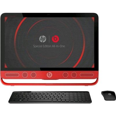 Моноблок HP Envy 23 BE 23-n200ur (23"Core i5-4460T 8Gb (2x4Gb) 1Tb Intel HD Graphics DVD RW IPS FHD WLED touch red&black Kbd&Mouse Win8.1), G7S22EA