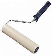 Валик прижимной ЗУБР "ЭКСПЕРТ" в сборе, резиновый, бюгель 8мм, 46x240мм