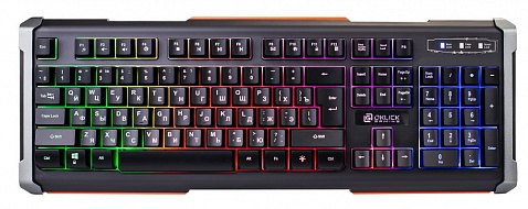 Клавиатура OKLICK  717G BLACK DEATH 
