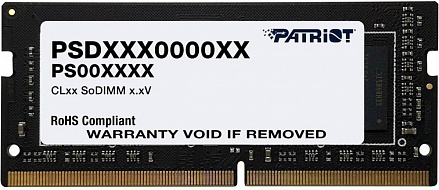 Оперативная память PATRIOT  PSD48G266681S,  SO-DIMM,  DDR4,  2666 МГц 